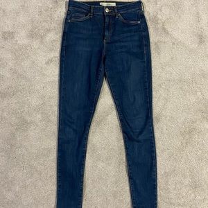 Topshop Moto Sydney Mid-Rise Skinny Jeans 26 32L